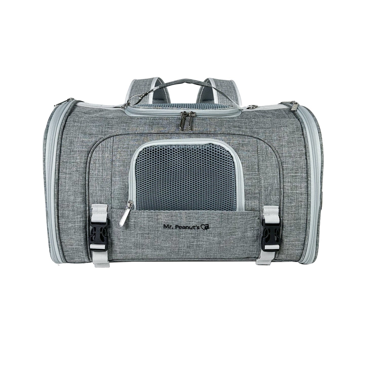 Mr. Peanut's Monterey Series Airline Compliant Horizontal Backpack Pet Carrier Mr. Peanut's Pet Carriers