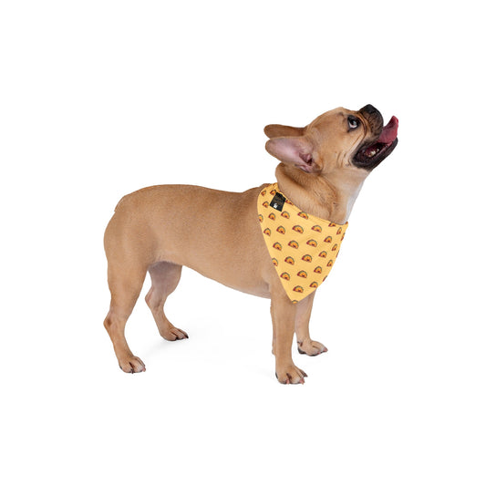 Taco Pawsh Bandana, Cute Dog Accessory, Summer Pet Fashion, Festival Wear for Pets, Gift for Pet Lovers Printify