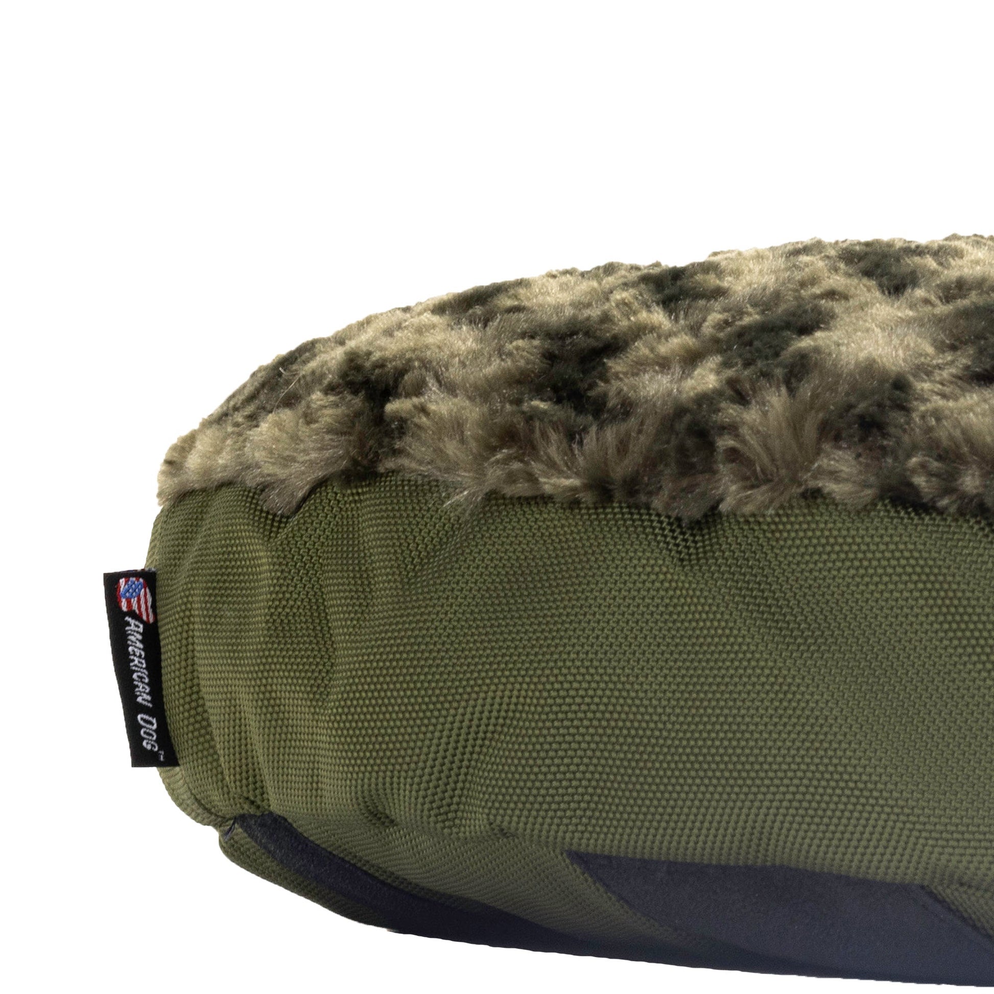 Dog Bed Round Base Furvana™ American Dog