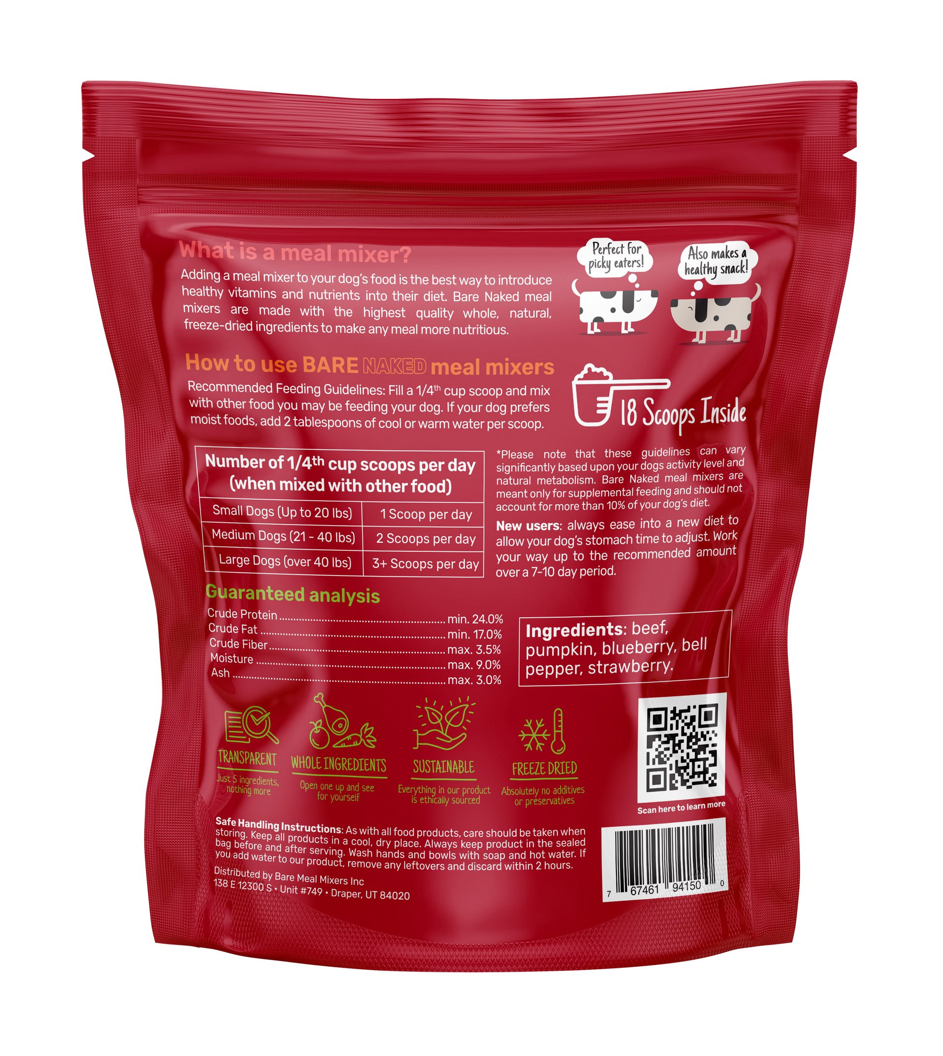 Beef Mixer - 6oz Bare Naked Pet Co.