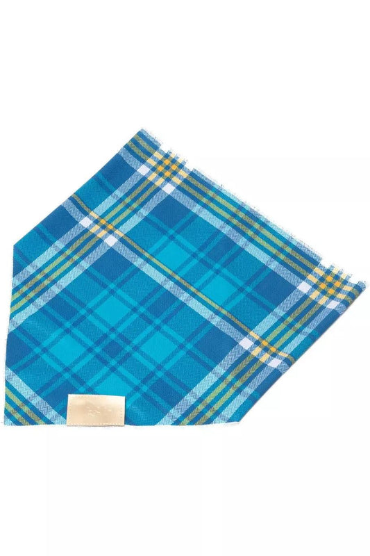 Blue Spruce Plaid Dog Bandana Aria the Fox