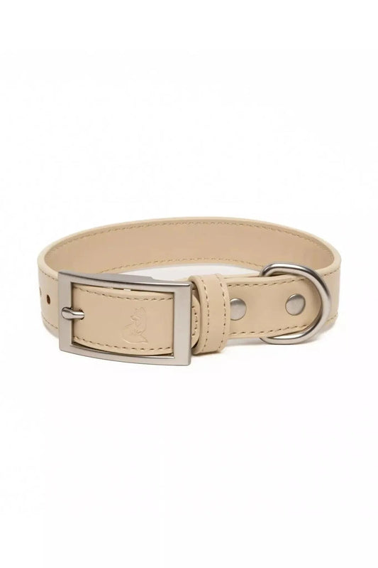 Champagne Fizz Vegan Leather Dog Collar Aria the Fox