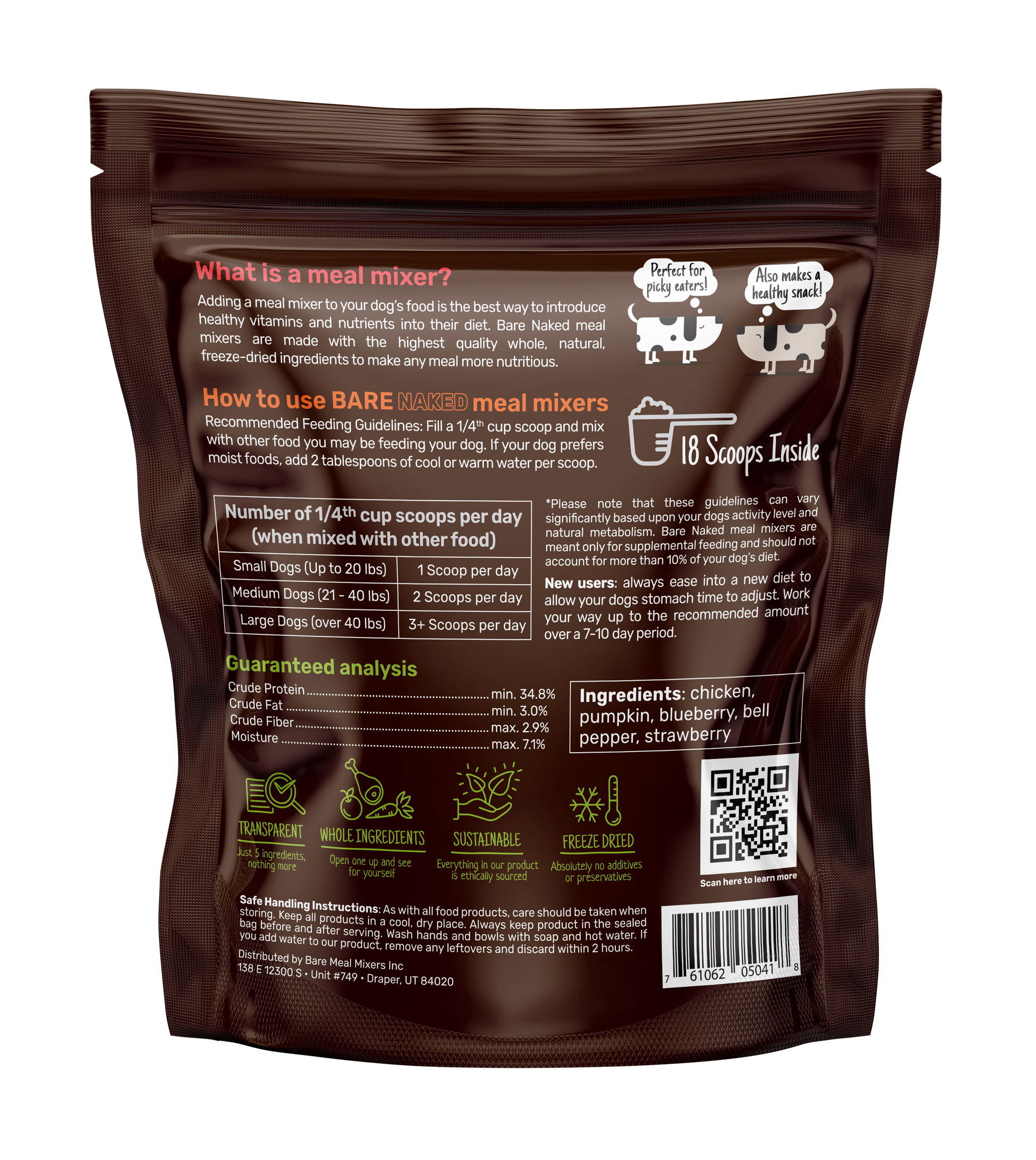 Chicken Mixer - 6oz Bare Naked Pet Co.