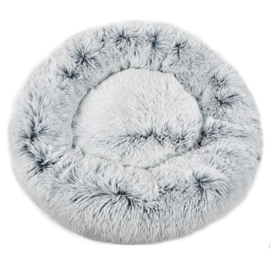 Mr. Peanut's 28" OrthoPlush® Pet Bed - Snowflake White Two Tone Mr. Peanut's Pet Carriers