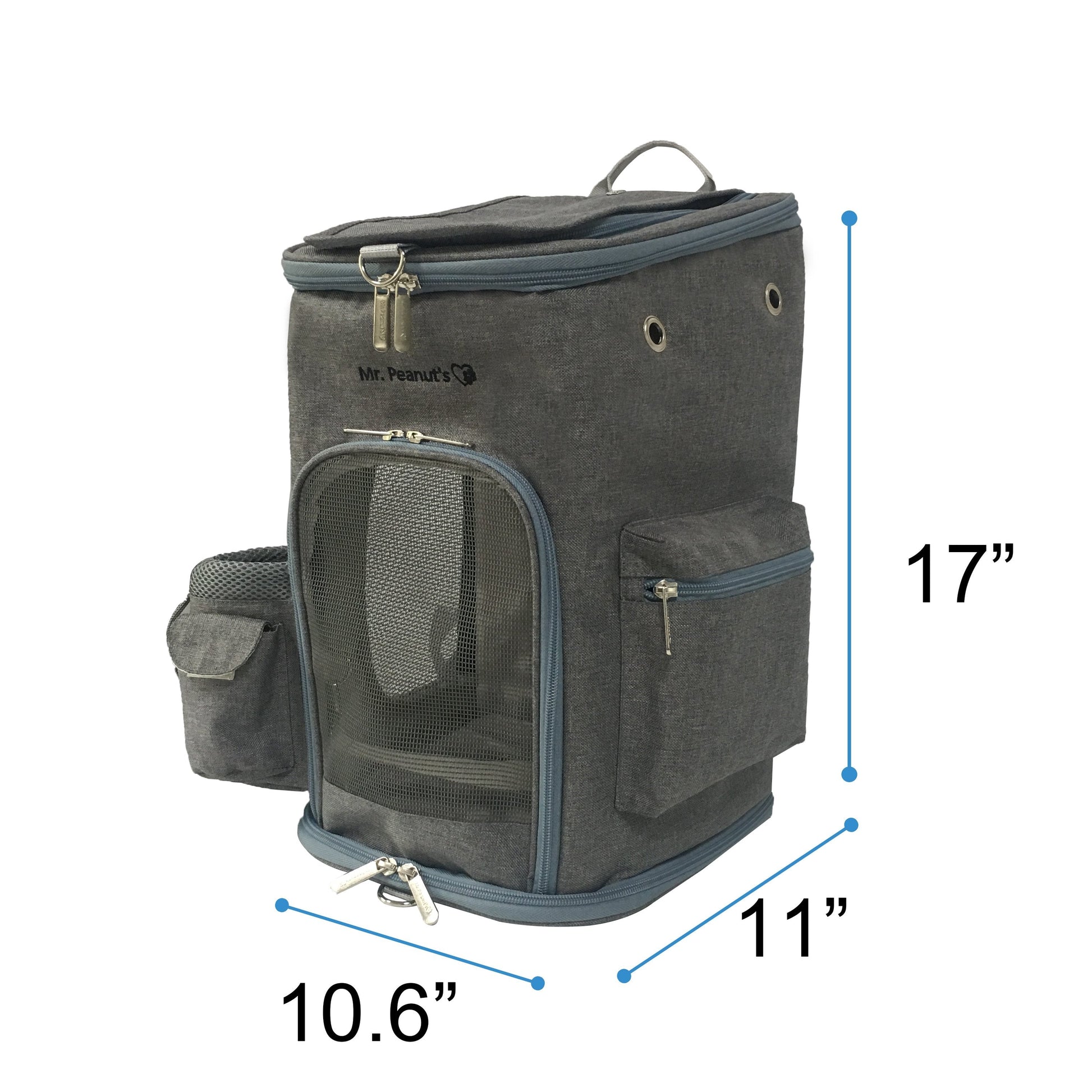 Mr. Peanut's Vancouver Series Backpack Pet Carrier for Smaller Cats and Dogs Mr. Peanut's Pet Carriers