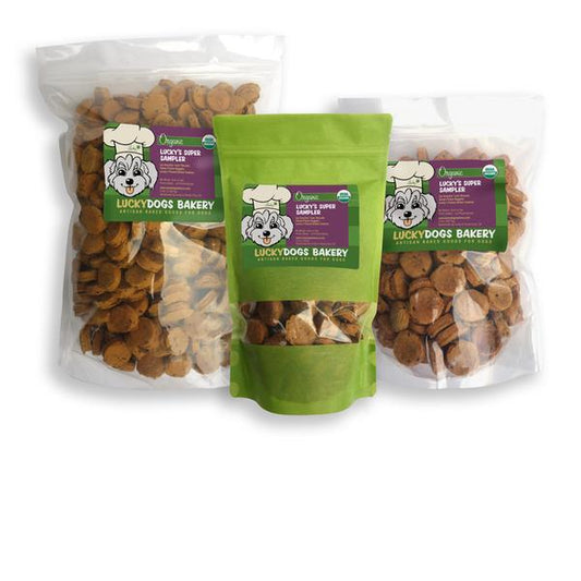 Lucky's Organic Super Sampler Happy Dog Food