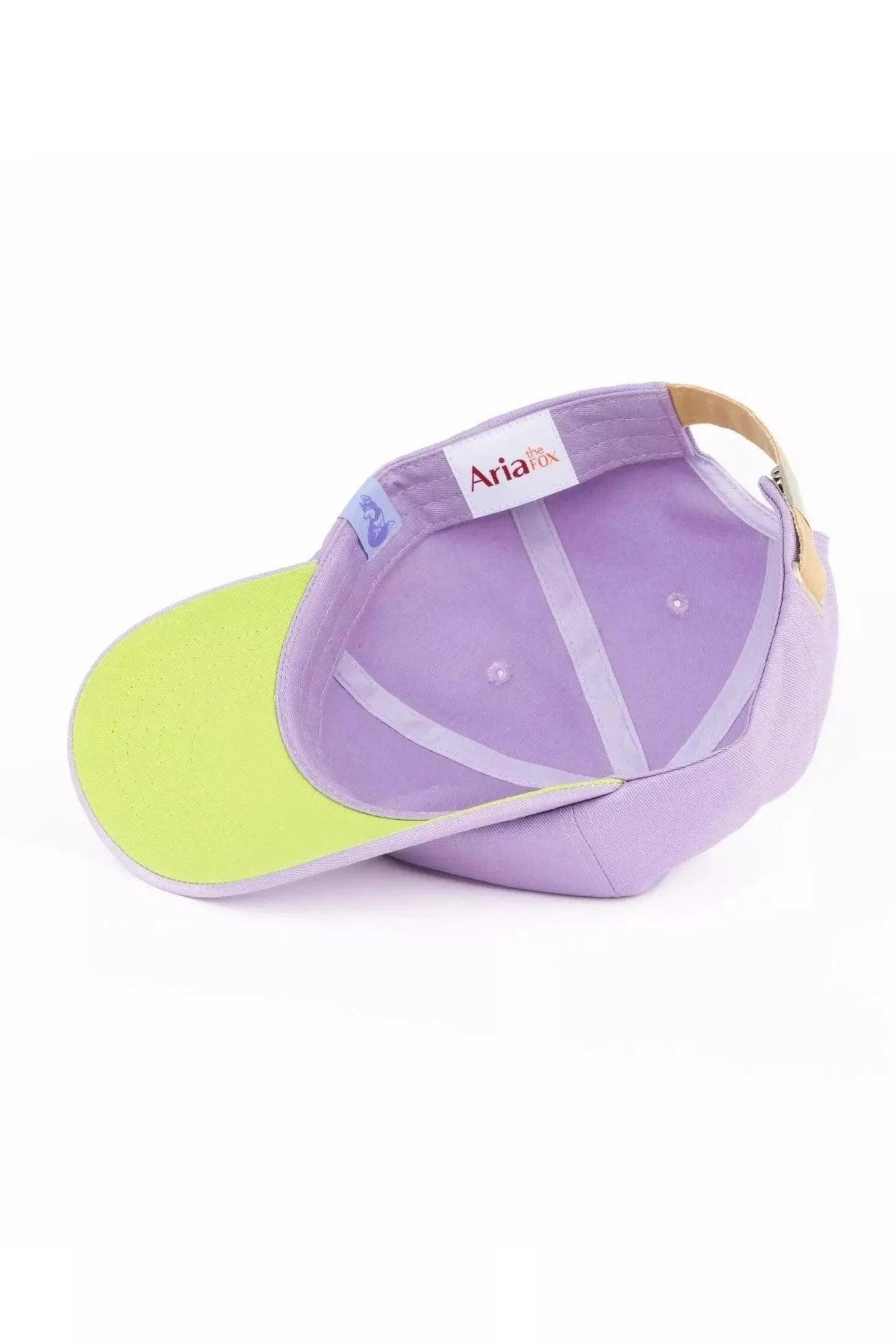 Lavender Garden Relaxed Baseball Cap Aria the Fox