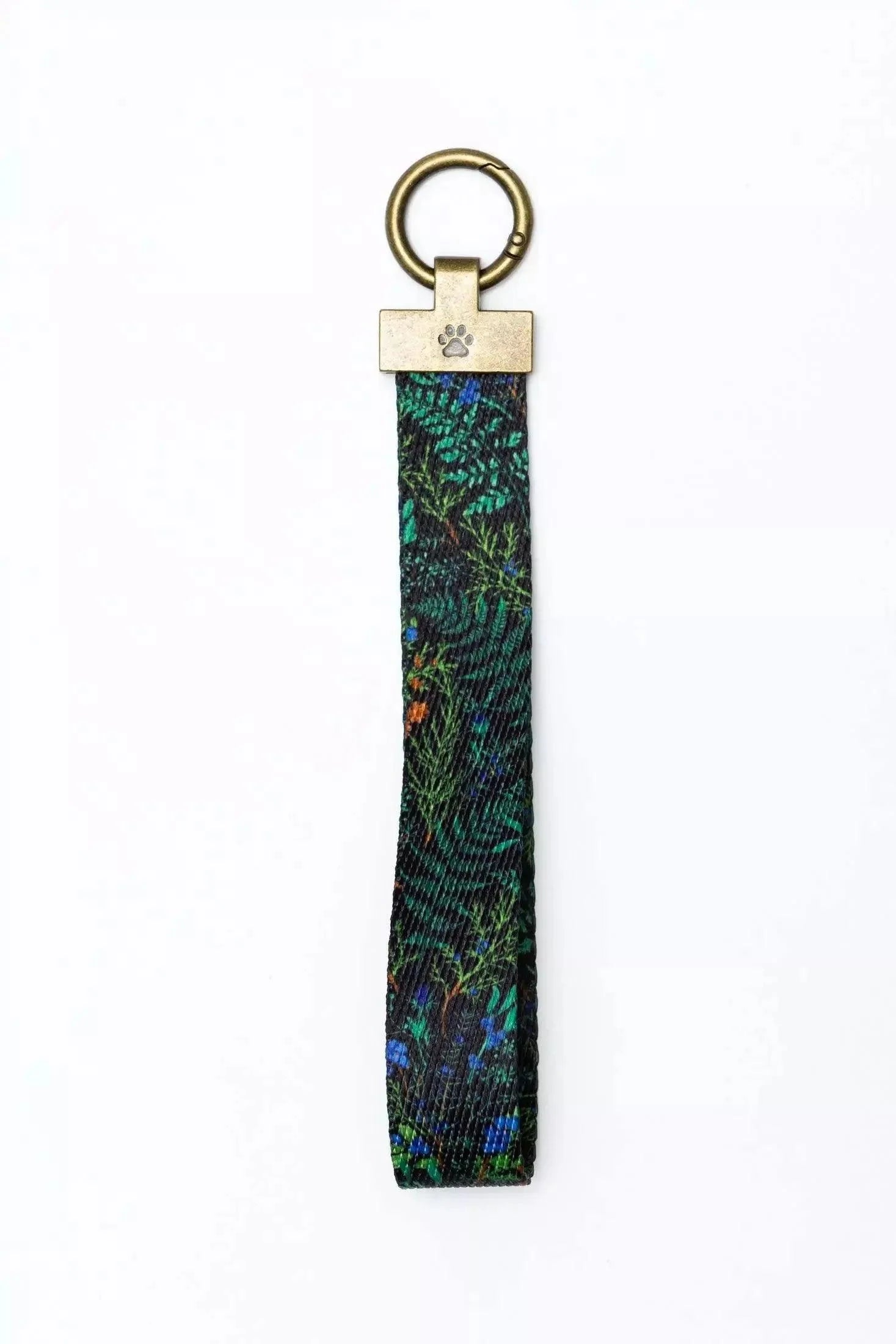 Magical Fern Forest Wristlet Keychain Aria the Fox