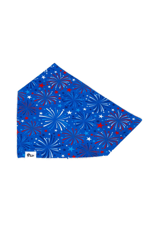 Patriotic Dog Bandana Aria the Fox