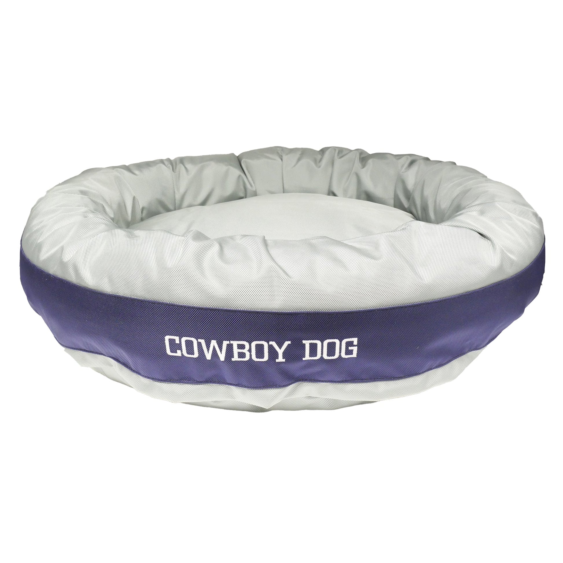 Dog Bed Round Bolster Armor Football American Dog