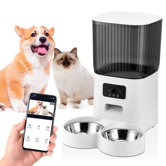 Automatic Pet Feeder with Camera MJ's Pet Closet
