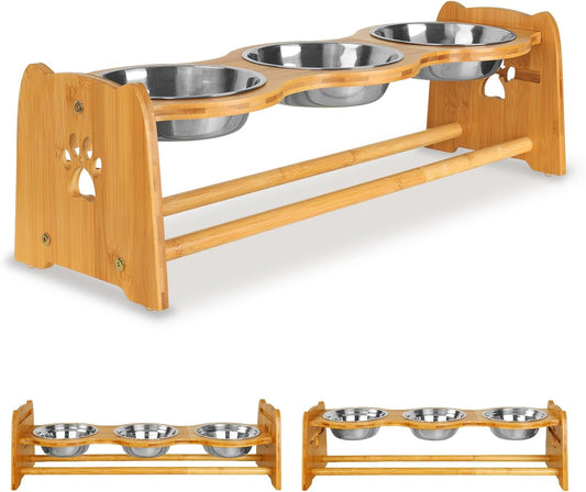 Elevated Dog Bowls for Cats and Dogs MJ's Pet Closet