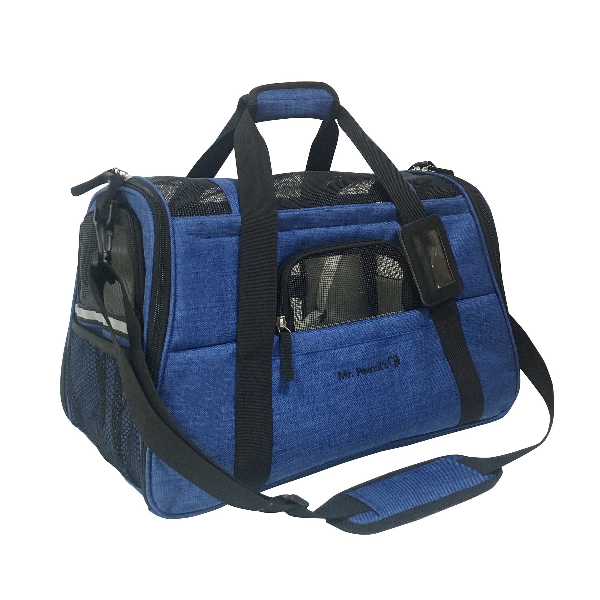 Mr. Peanut's Copper Series Airline Compliant Pet Carrier, Tall Profile Soft Sided Luxury Travel Tote Mr. Peanut's Pet Carriers