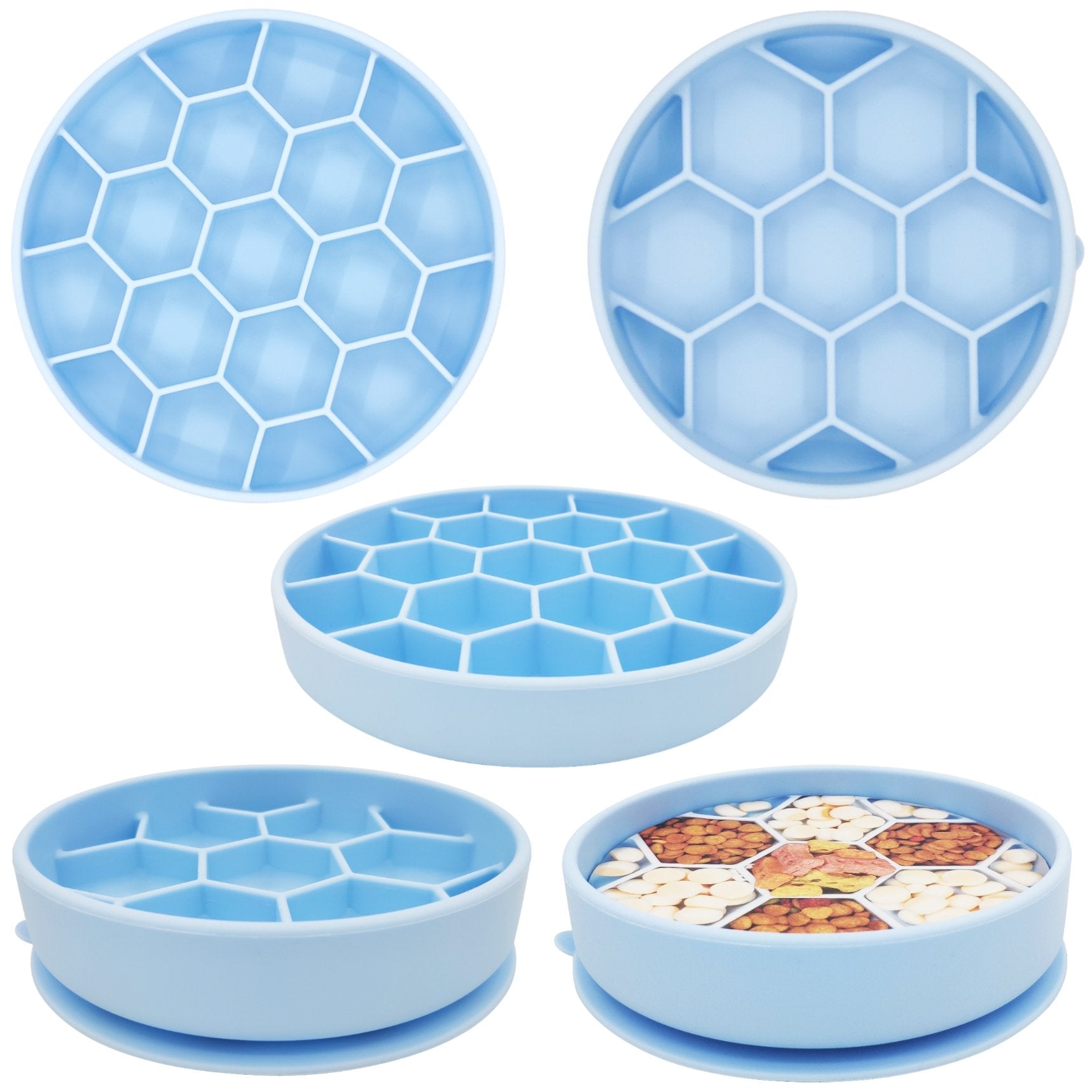 Mr. Peanut's Silicone Slow Feeder Dog Bowl Mr. Peanut's Pet Carriers